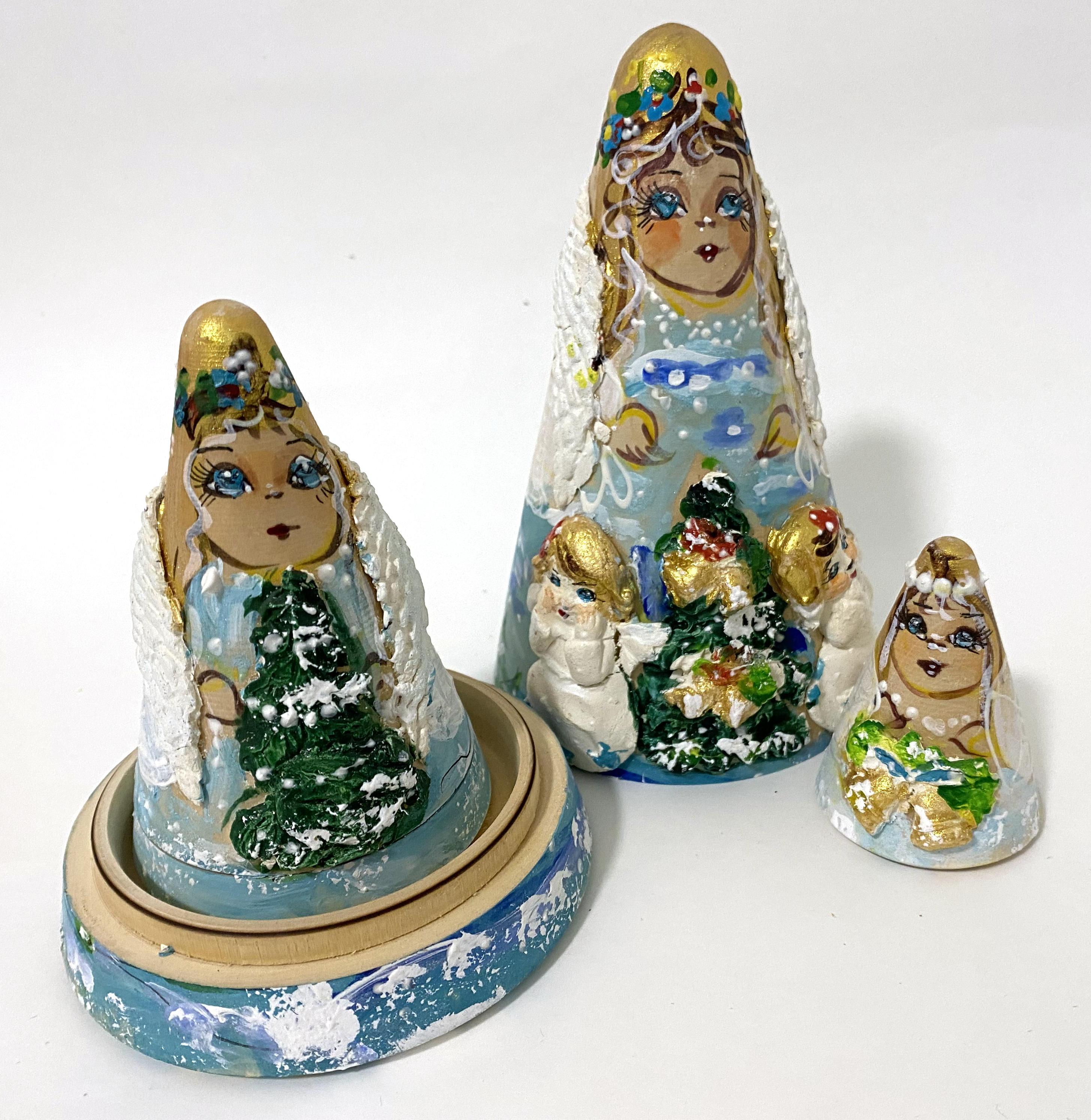 Xmas Matryoshka - Winter Angel