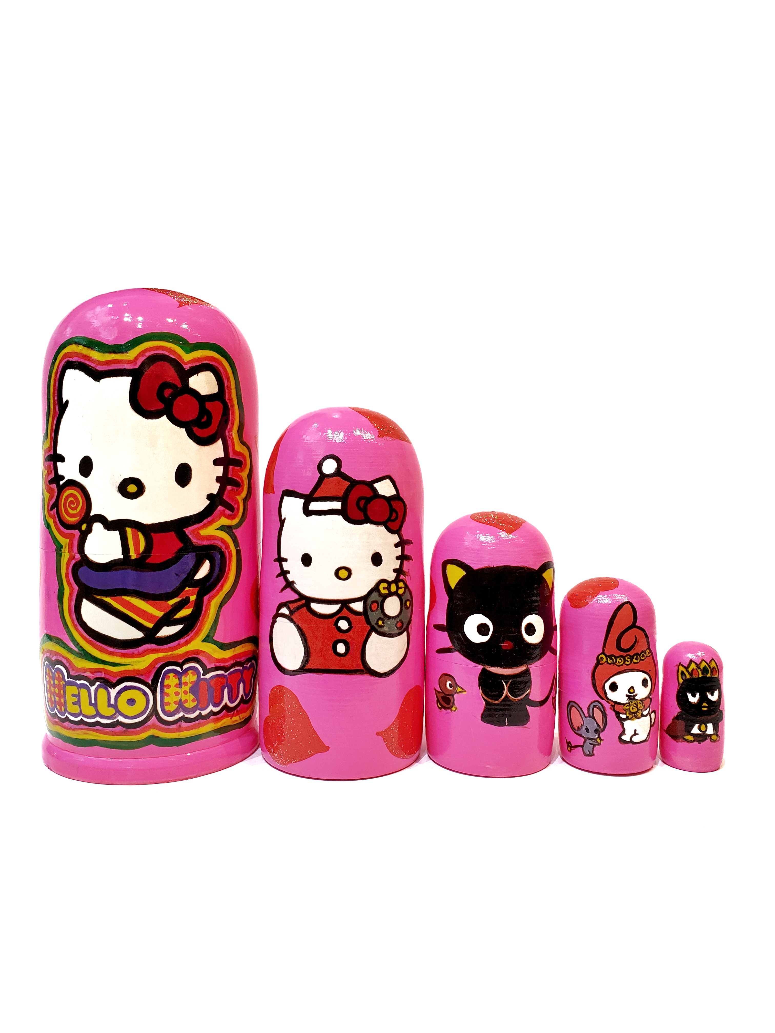 Novelty Matryoshka Hello Kitty (5 nested set)