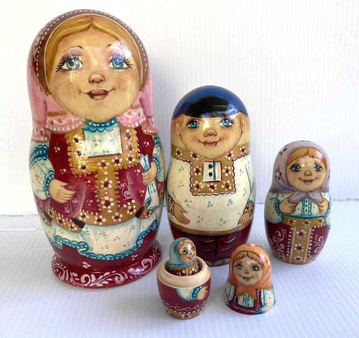 Artists Matryoshka by Belyakova