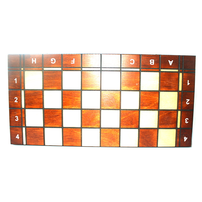 Wooden Chess Set Combination Tournament with Backgammon and Checkers 