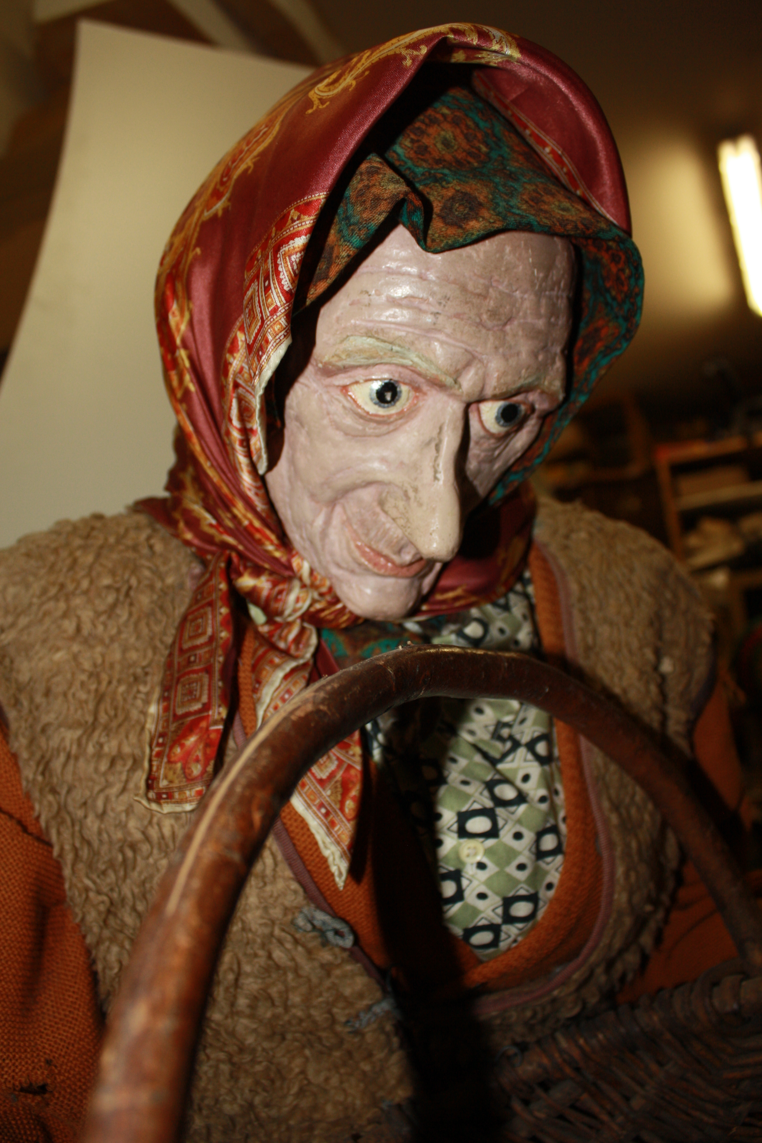 Babushka - Eastern European Grandmother by Pavel Althamer