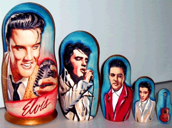 A 5 Nested set of celebrities, Elvis