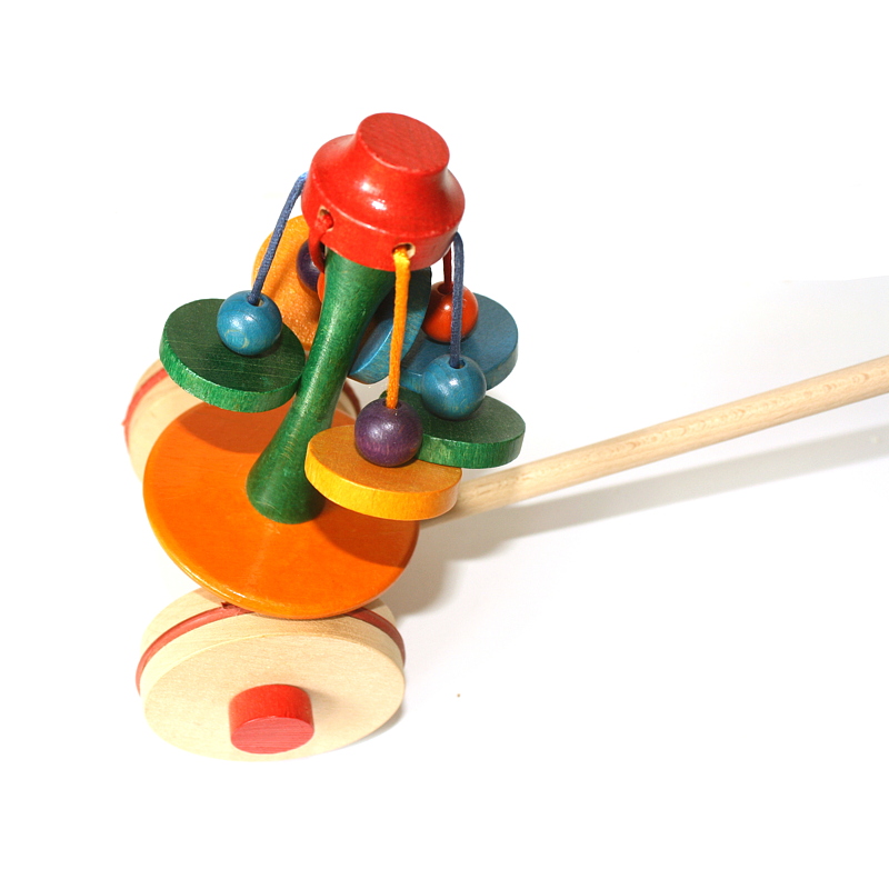 Push Toys - whirling stripes