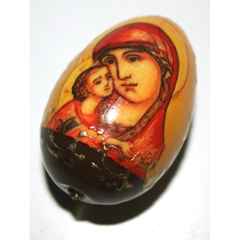 Wooden Egg Icon Small 