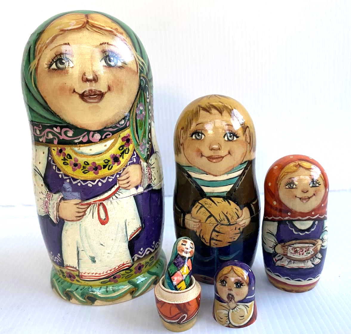 Artists Matryoshka by Belyakova