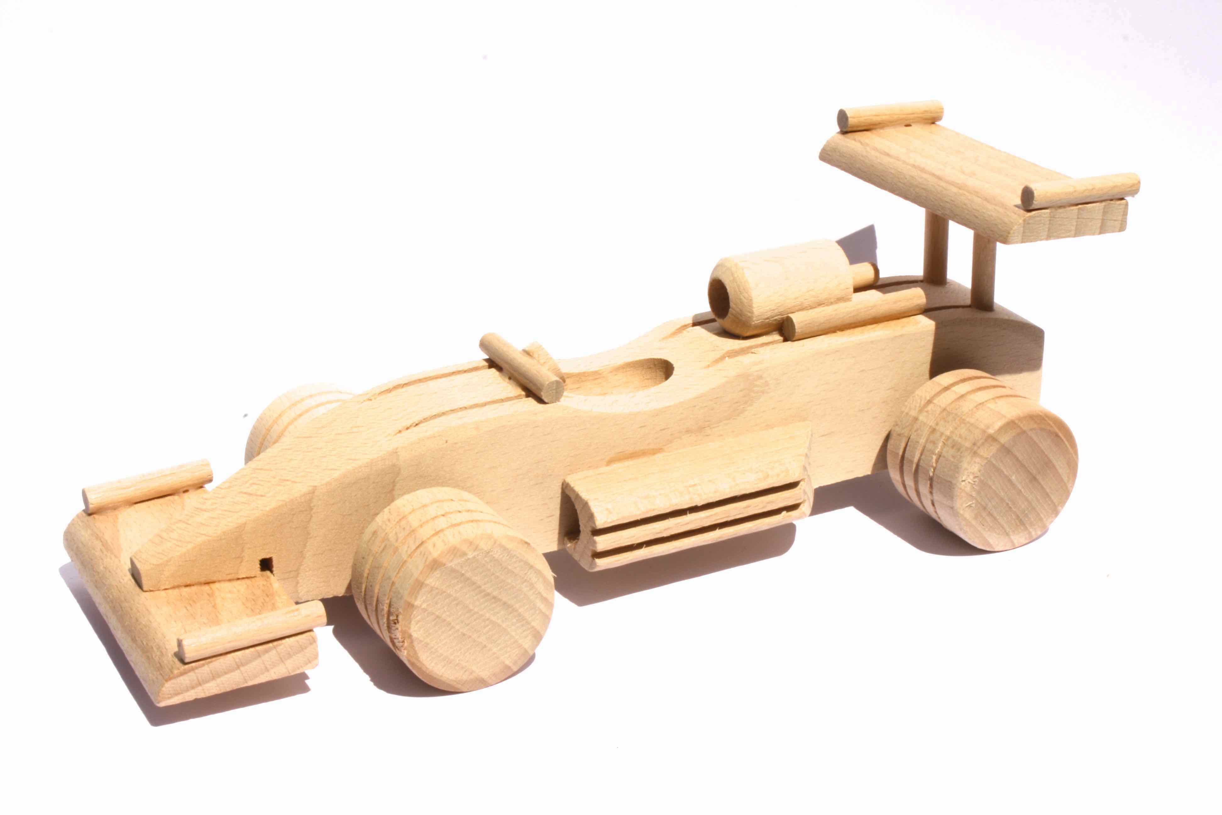 Wooden Vehicles - formula one car