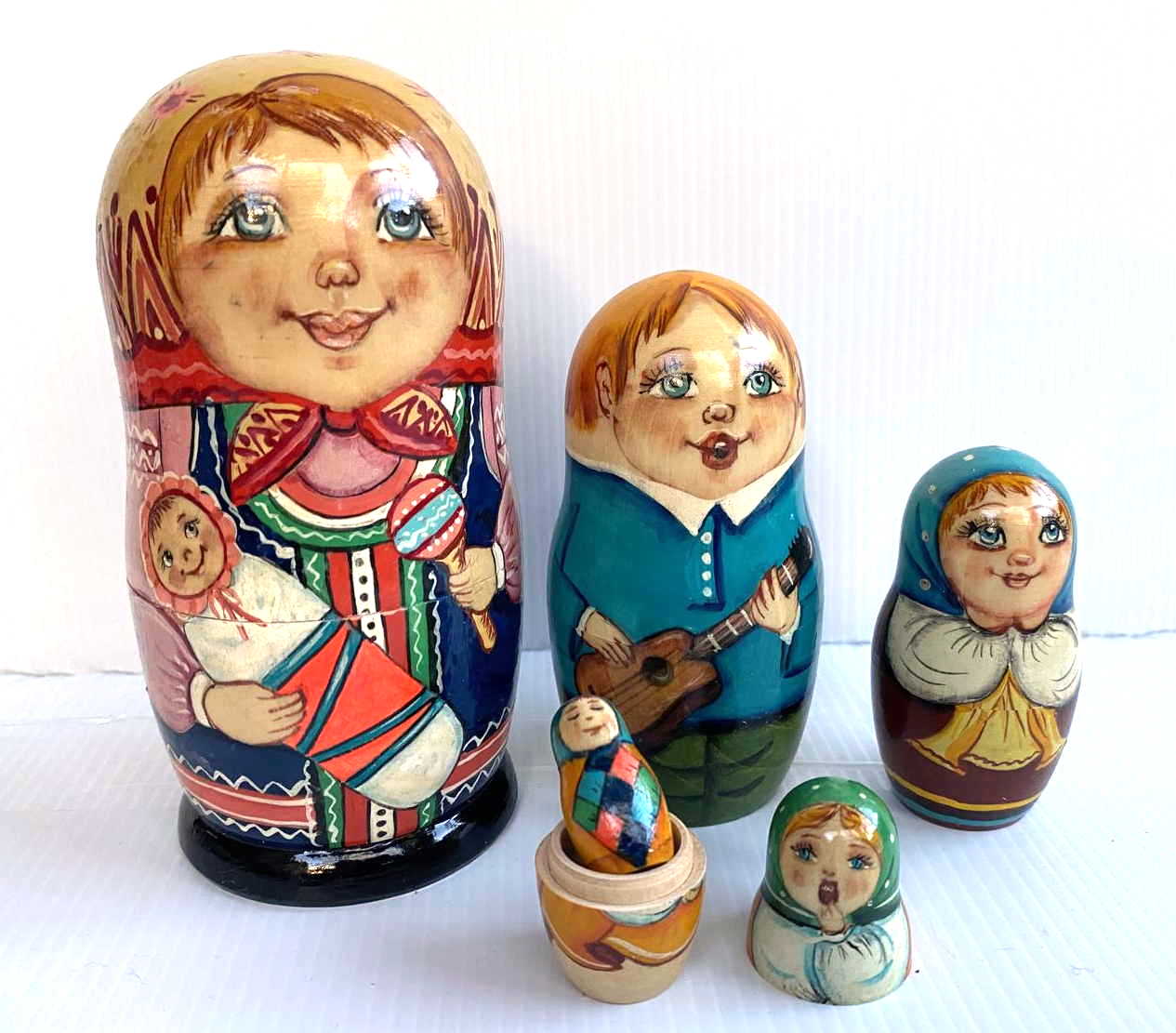 Artists Matryoshka by Belyakova