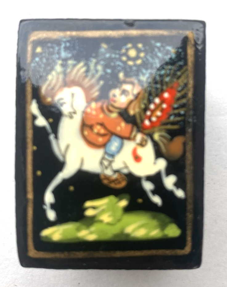 Firebird Lacquer Trinket Box (small)