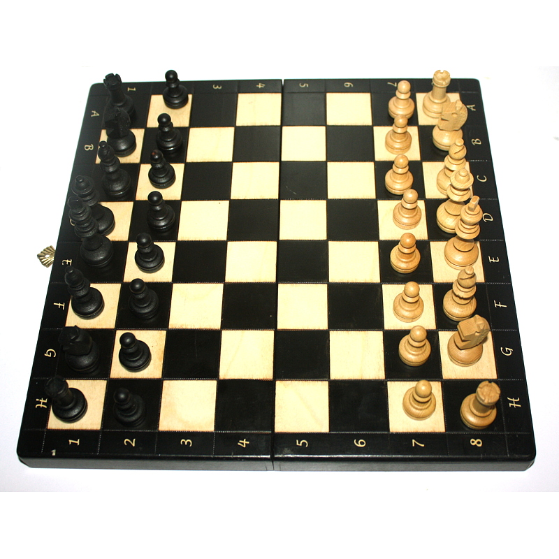 Wooden Chess Set Magnetic small