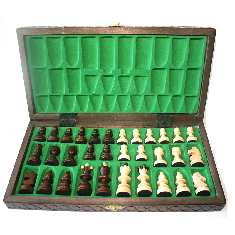 Wooden Chess Set Small pearl