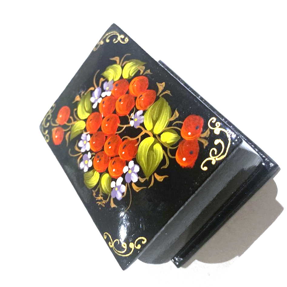 Rowan and Violets Lacquer Trinket Box